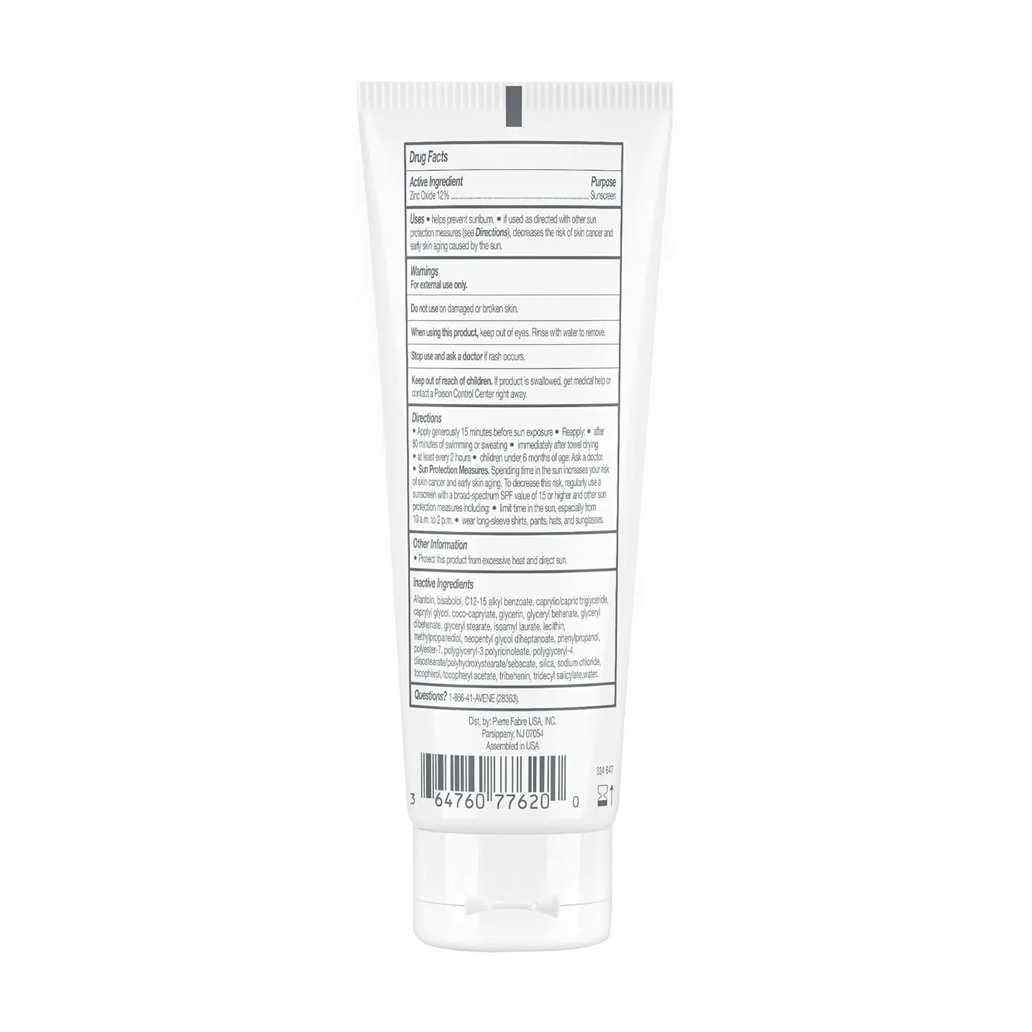 Минеральный солнцезащитный флюид Avène Multi-Defense SPF 50, blue — фото 3
