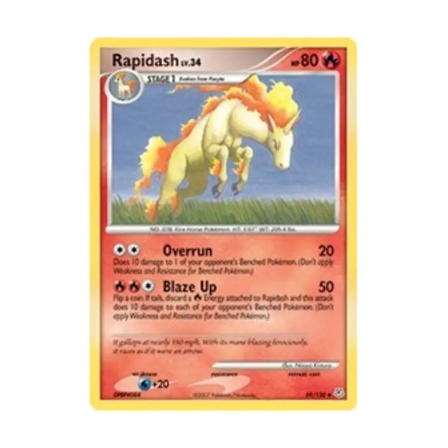 

CCG Рапидаш (Ю) #59, Pokemon - Diamond & Pearl - Singles