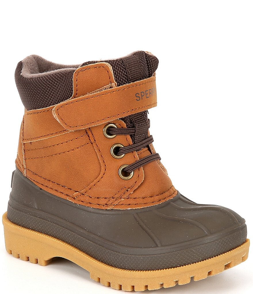 

Ботинки Sperry Boys Storm Hopper с альтернативной застежкой (для малышей), бежевый