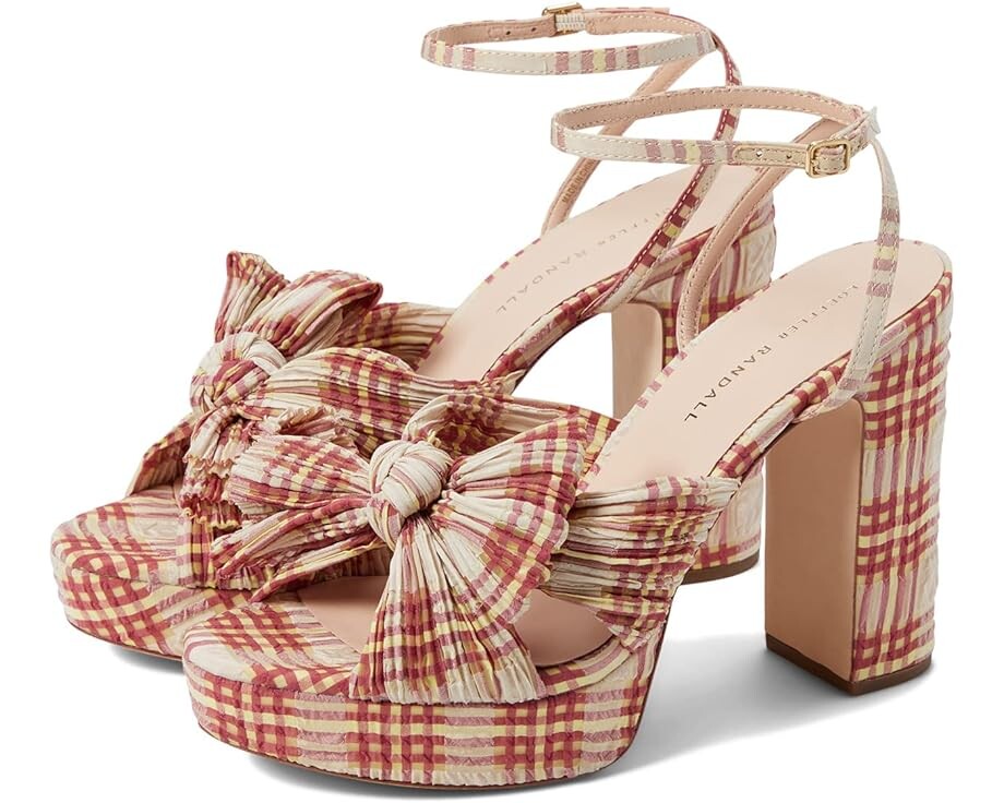 

Туфли Loeffler Randall Natalia, цвет Cranberry Plaid