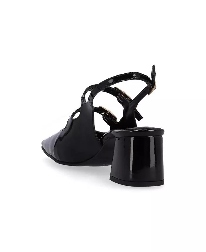 Женские туфли-лодочки Hanna Leather Alohas, черный — фото 4