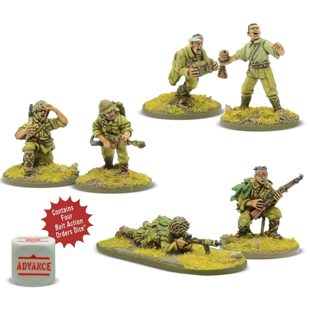 

Миниатюра Warlord Games Bolt Action: Japanese Army Weapons Team