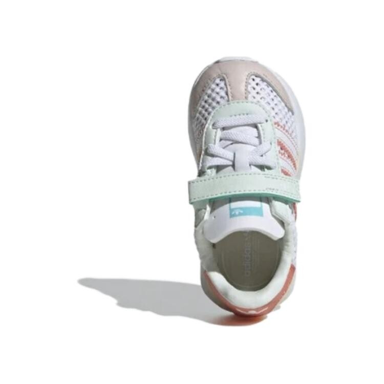 Adidas originals COUNTRY Кроссовки для малышей TD, White-brown-purple — фото 2