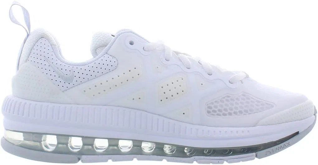 Баскетбольные кроссовки Nike Air Max Genome, White/Black/Pure Platinum — фото 2