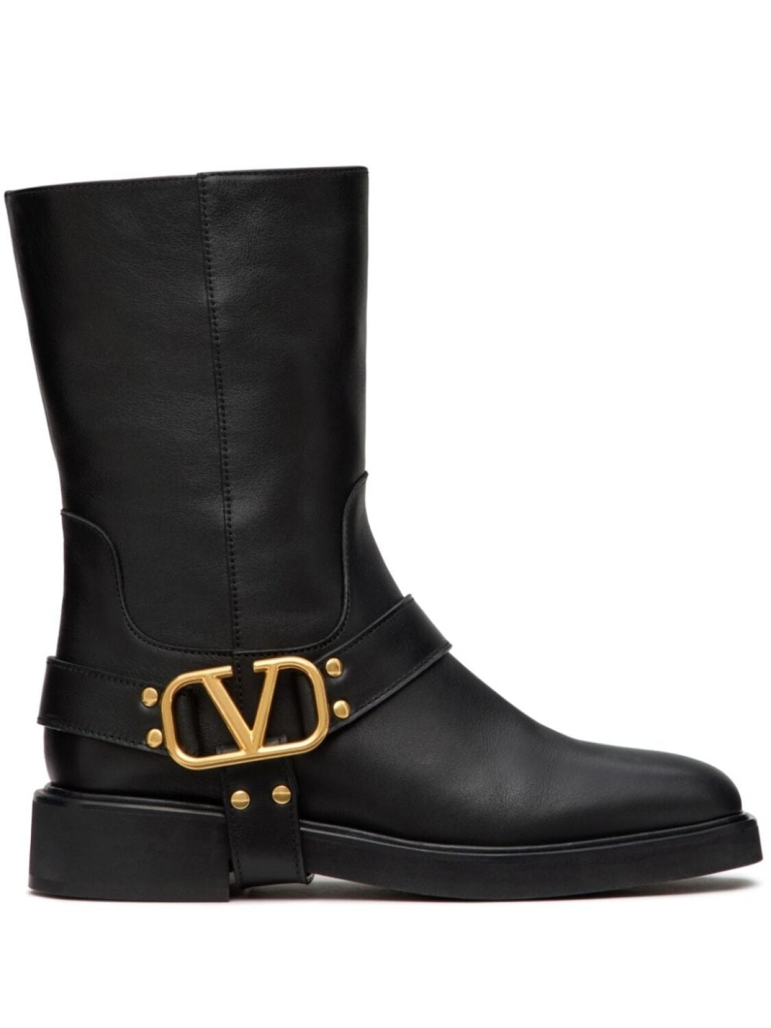 Valentino Garavani ботильоны с логотипом VLogo Signature, черный