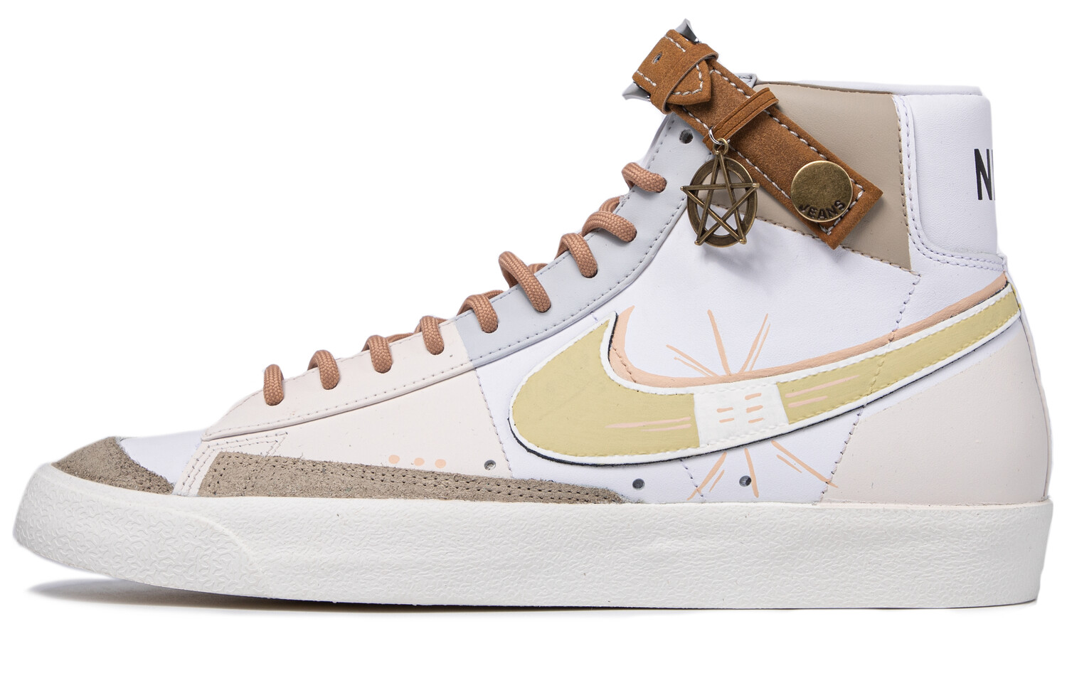 

Обувь для скейтбординга Nike Blazer унисекс, Off-white