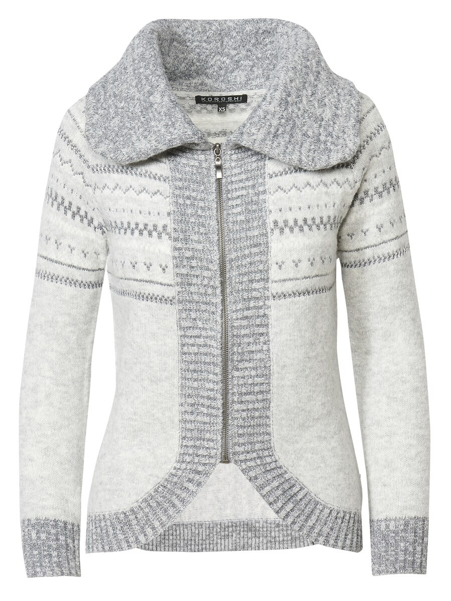 

Вязаный кардиган KOROSHI Knit Cardigan, серый