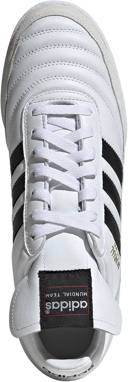 Мужские бутсы Adidas Mundial Team, белый/черный/металлик — фото 2