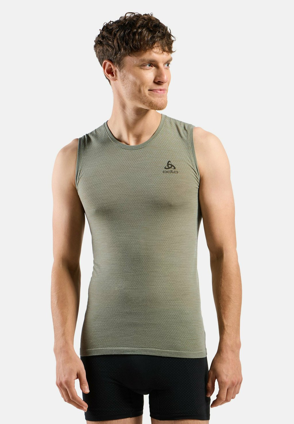 

Майка SEAMLESS ODLO, оливковый