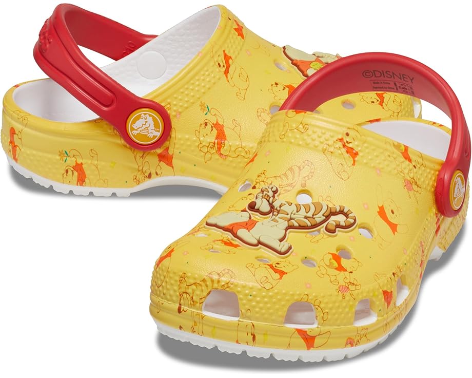 

Сабо Crocs Kids Disney Winnie the Pooh Classic Clog, цвет White/Multi