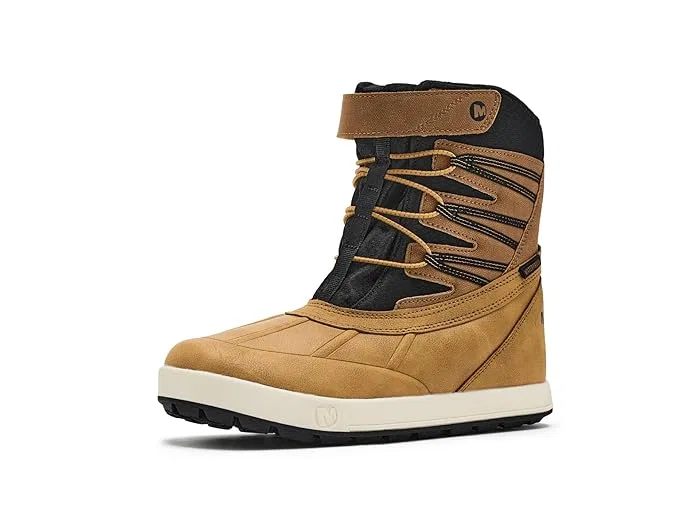 Ботинки водонепроницаемые Snow Bank 5.0 Merrell Kids, Wheat/Black — фото 2