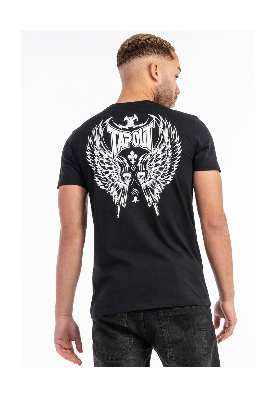 

Мужская футболка обычного кроя MASK TEE TAPOUT, черно-белый