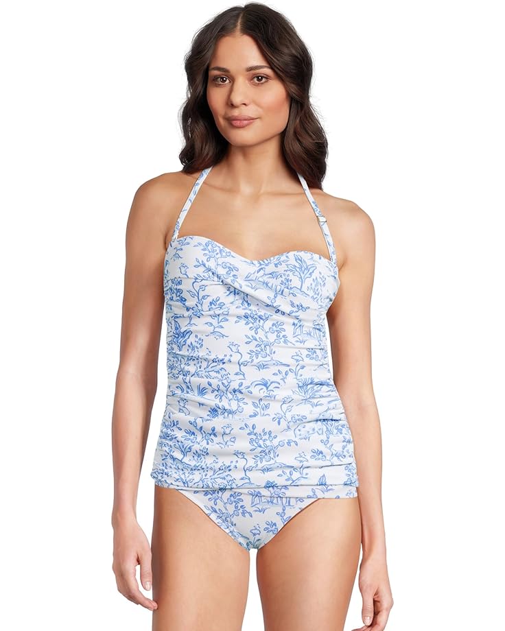 

Пляжный топ Lilly Pulitzer Flamenco Tankini Top, цвет Resort White Tall Tales