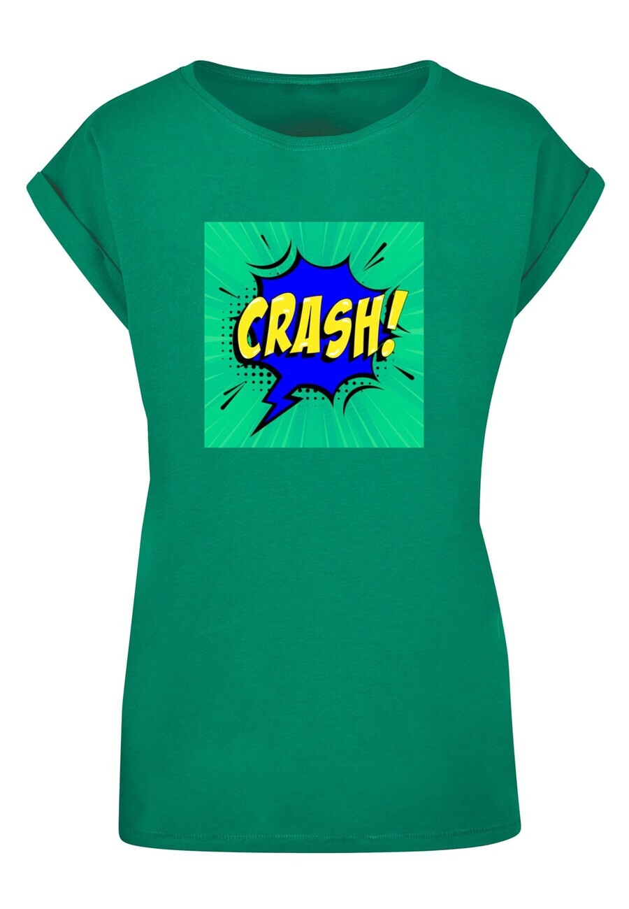 

Футболка Merchcode CRASH COMIC, зеленый
