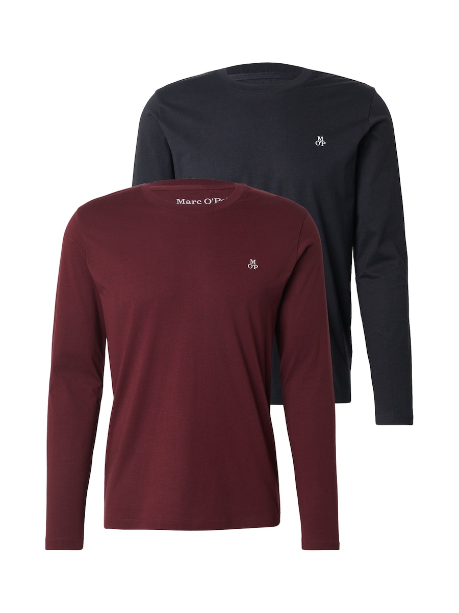 

Рубашка Marc O'Polo, бордовый/черный