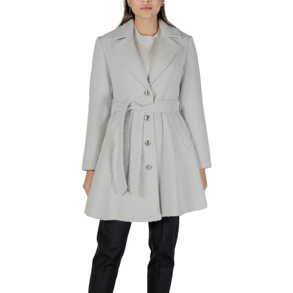 

Куртка и пальто из серого полиэстера GUESS