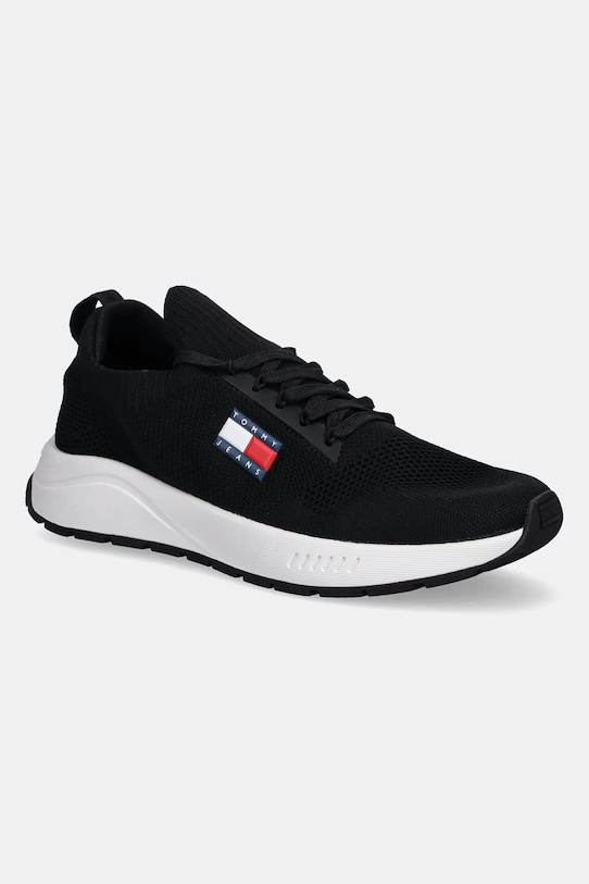 

Кроссовки RUNNER KNITTED Tommy Jeans, черный