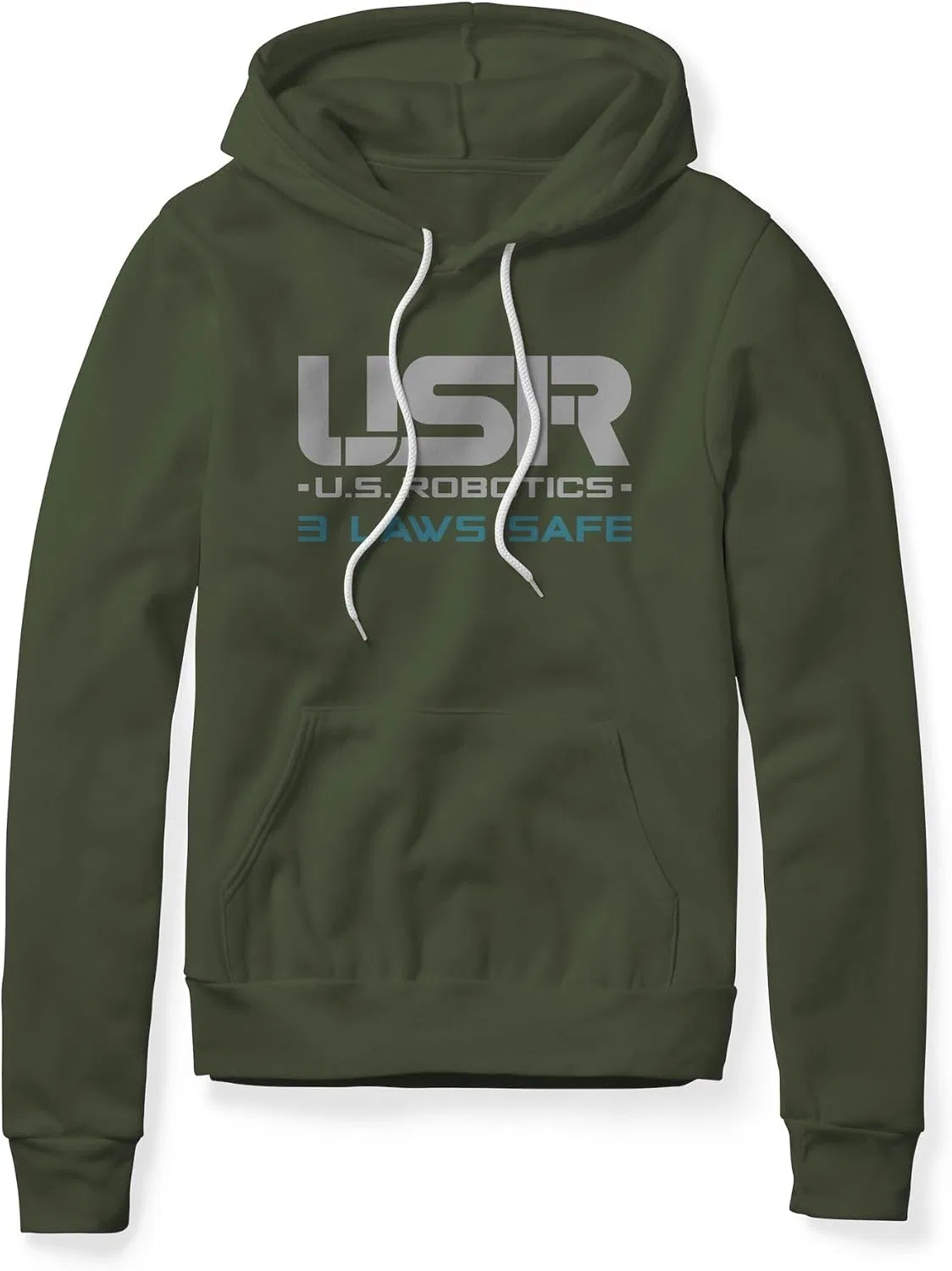 Худи с логотипом US Robotics, Military Olive