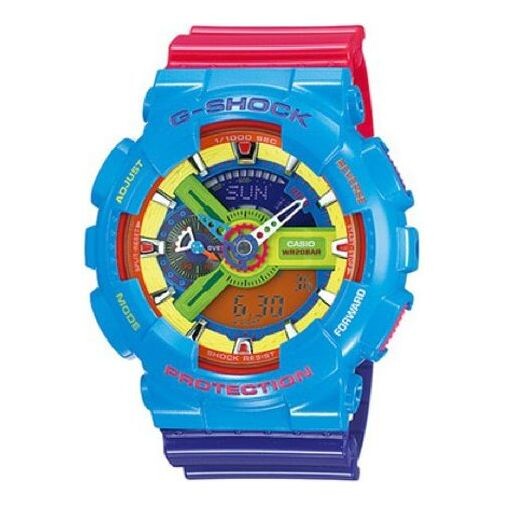 

Часы g-shock analog-digital 'light blue' Casio, мультиколор