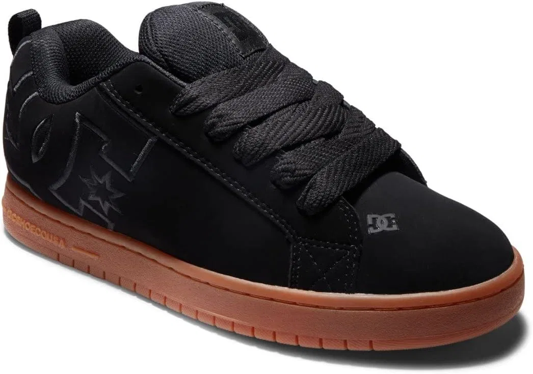 Кроссовки для скейтбординга DC Shoes, Black/Gum/Black