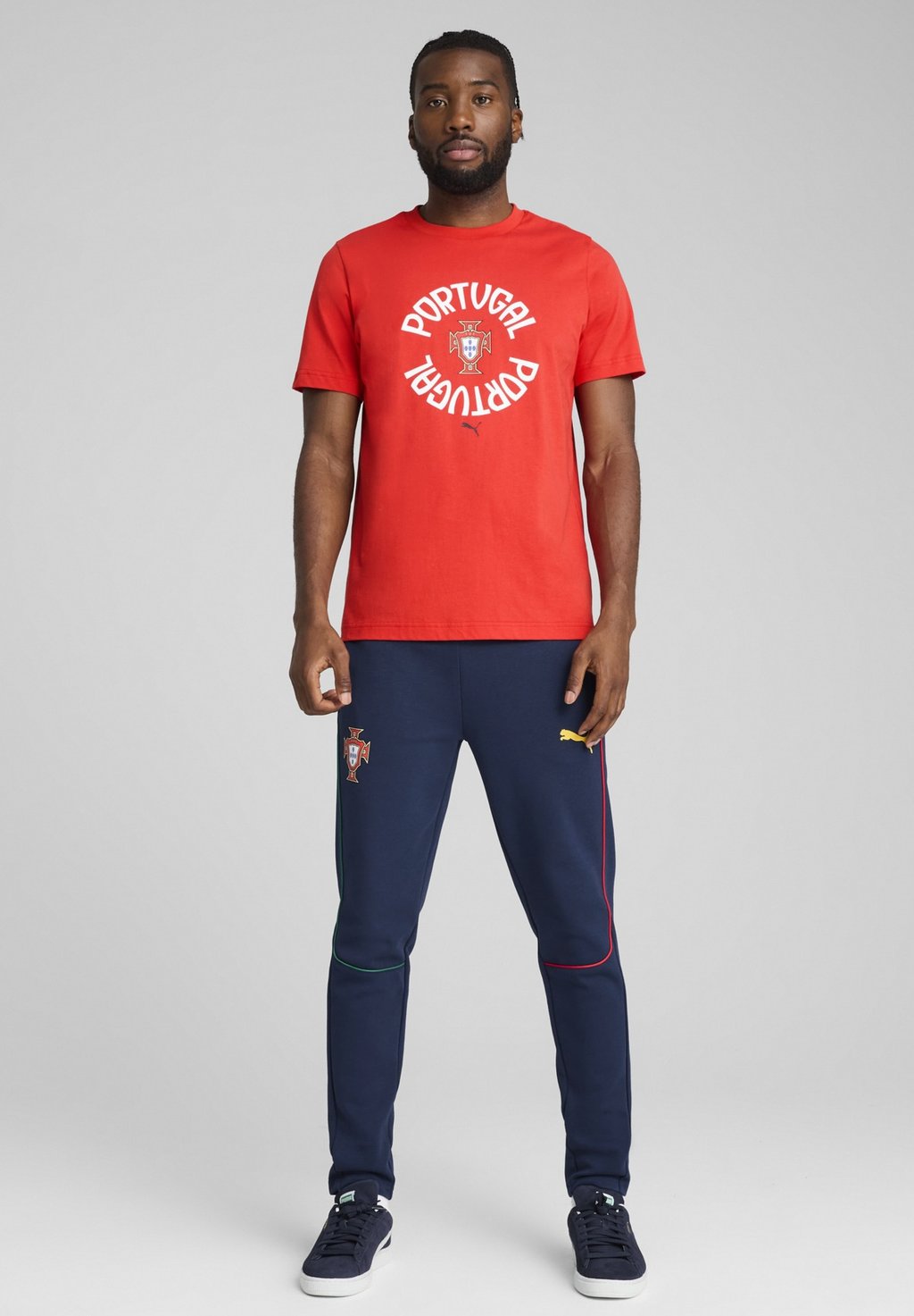 

Рубашка с принтом PORTUGAL FTBLNRGY Puma, красный