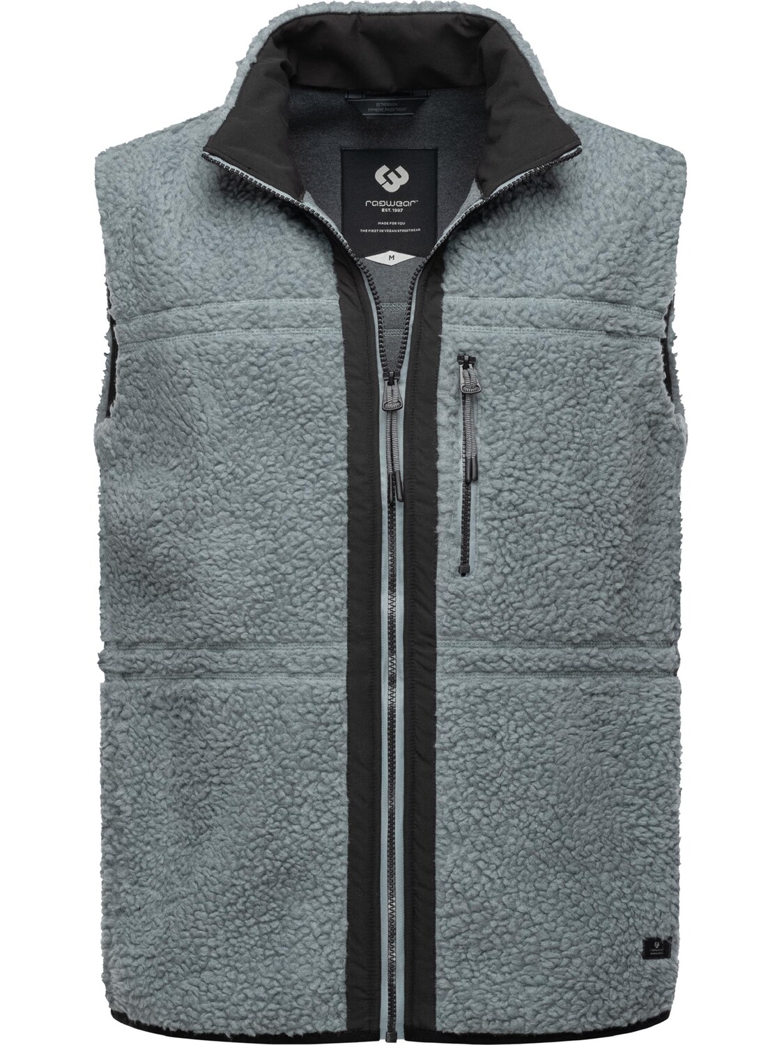 

Утепленный жилет ragwear Plüsch Noory Vest, серый