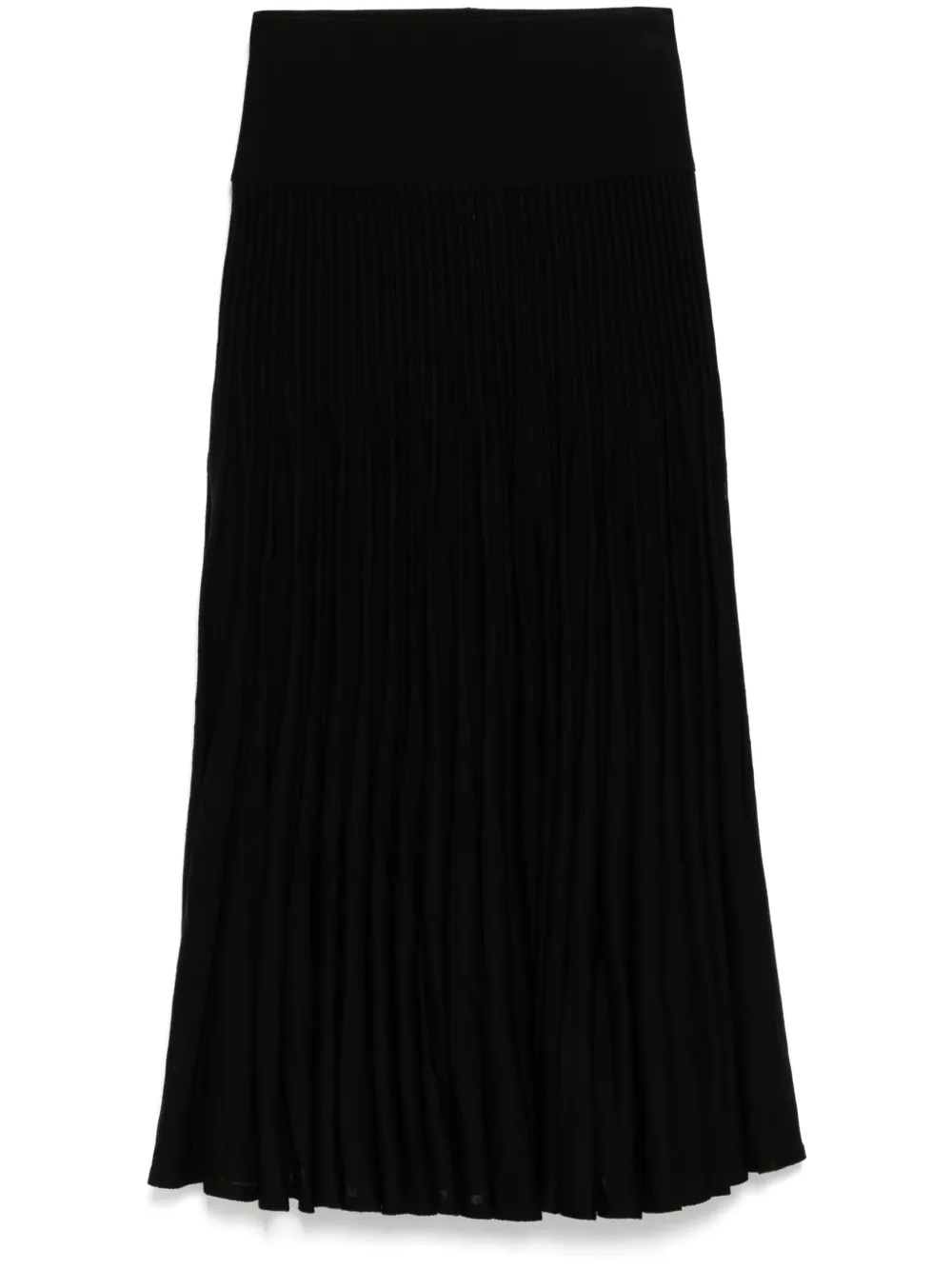 

Юбка со складками Alaïa, черный