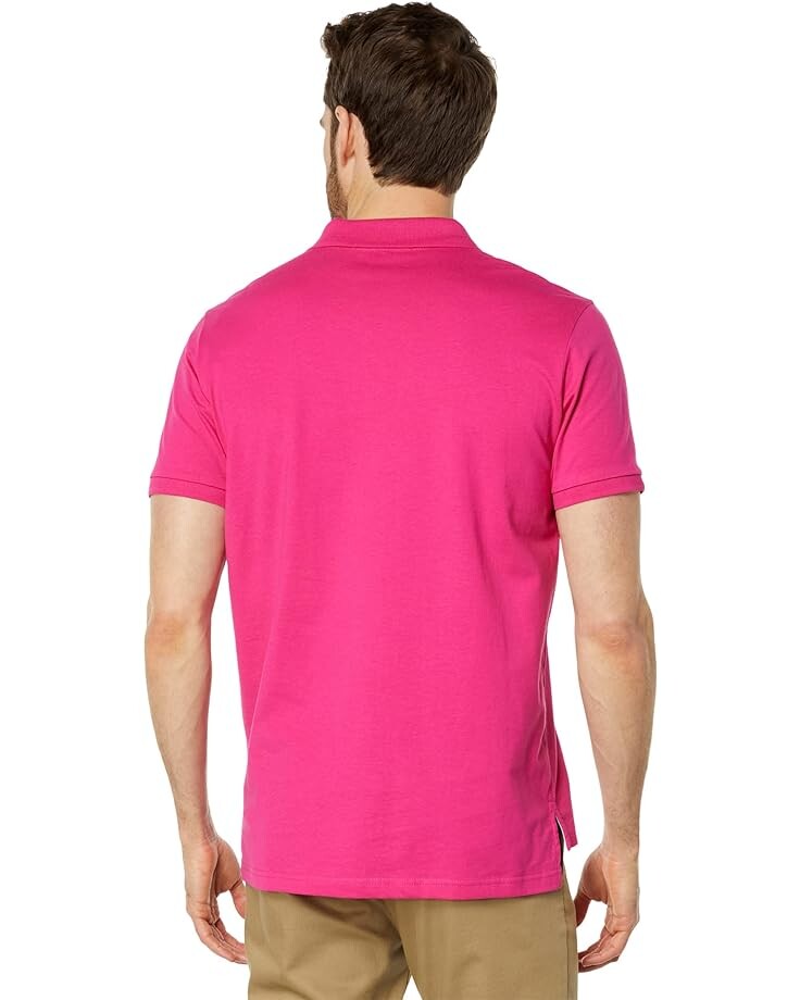 

Поло U.S. POLO ASSN. Solid Jersey Polo Shirt, цвет Pink Paradise