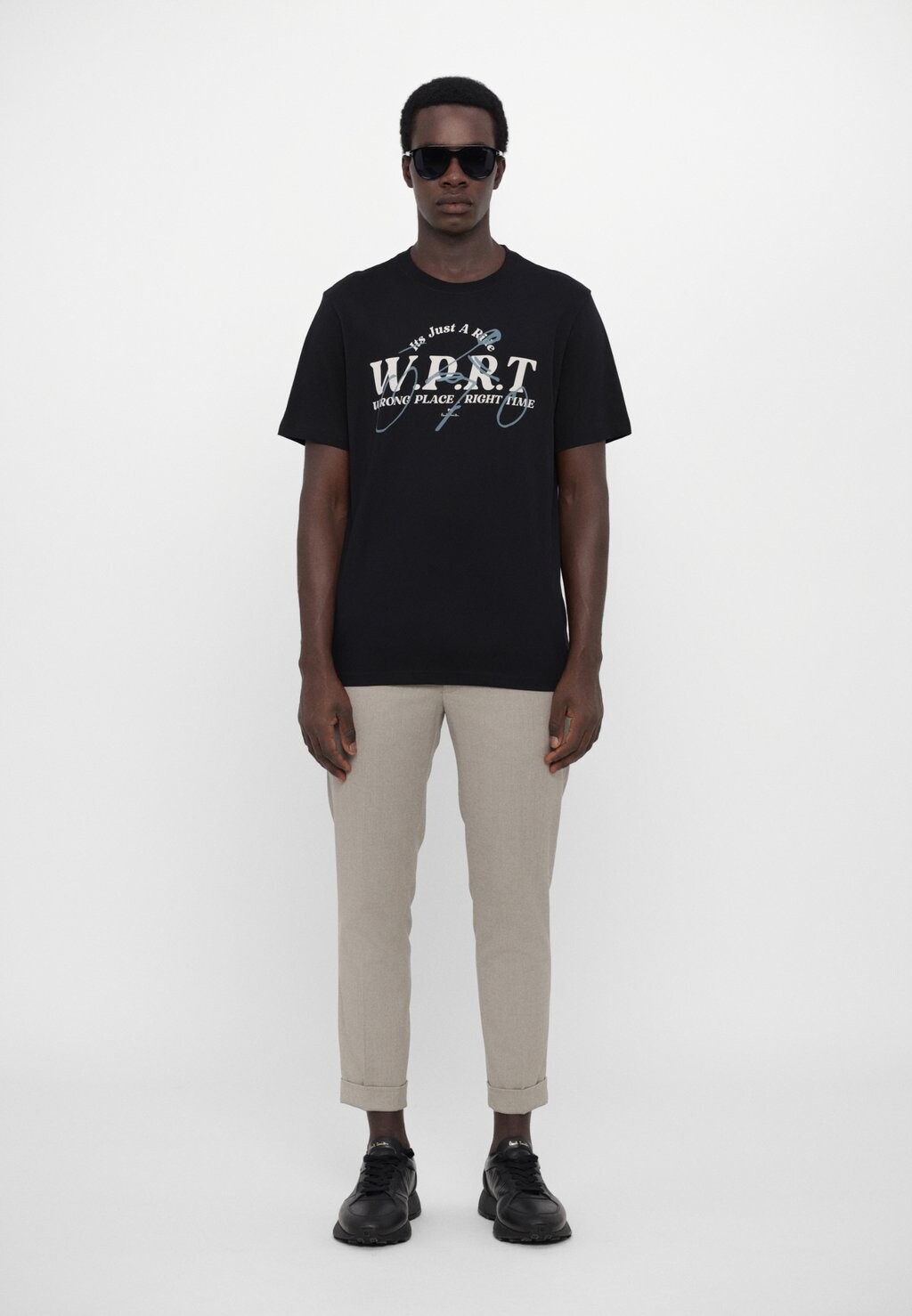 

Футболка с принтом PS Paul Smith, черный