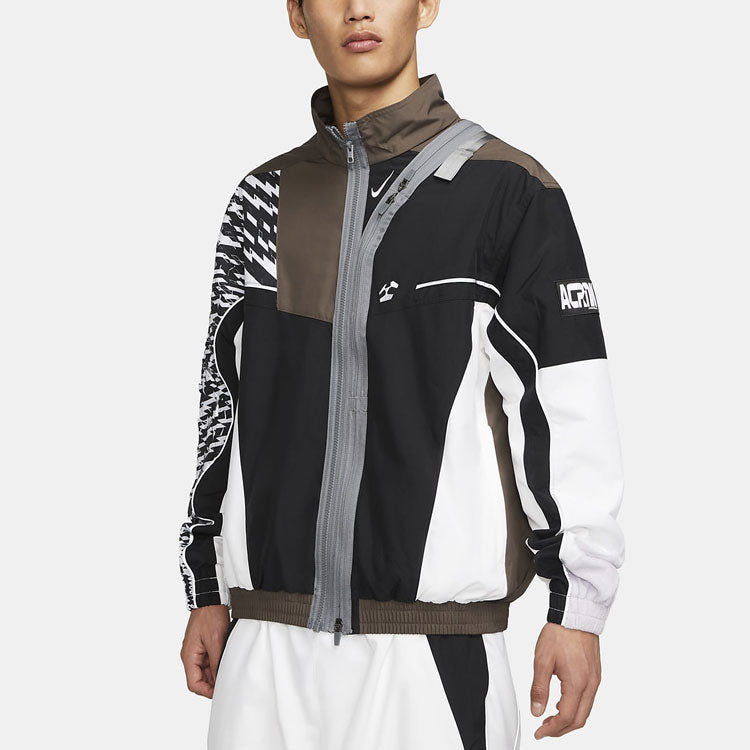 Куртка Men's Nike x ACRONYM Crossover Mesh Sports Jacket Asia Edition Brown CZ4669-100 — фото 3