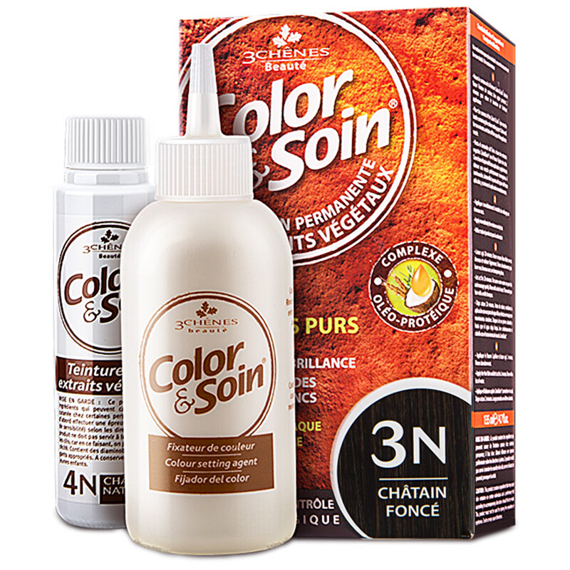 

LES 3 CHENES краска для волос/крем-краска для волос унисекс, 8А – золотисто-коричневый