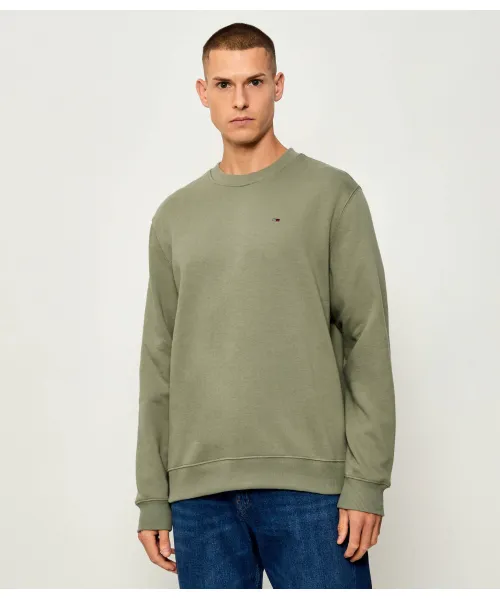 

Толстовка Regular fit Tommy Jeans, зеленый