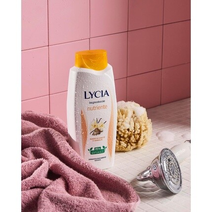 Гель для душа Lycia Nutri Care с маслом ши и ванилью 750мл — фото 2