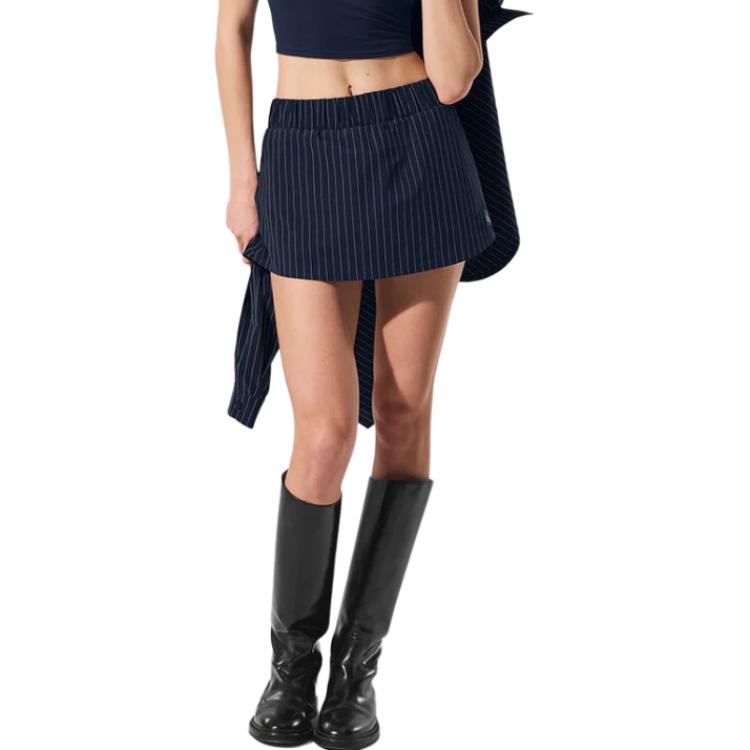 

Повседневная короткая юбка женская Alo Yoga, синий