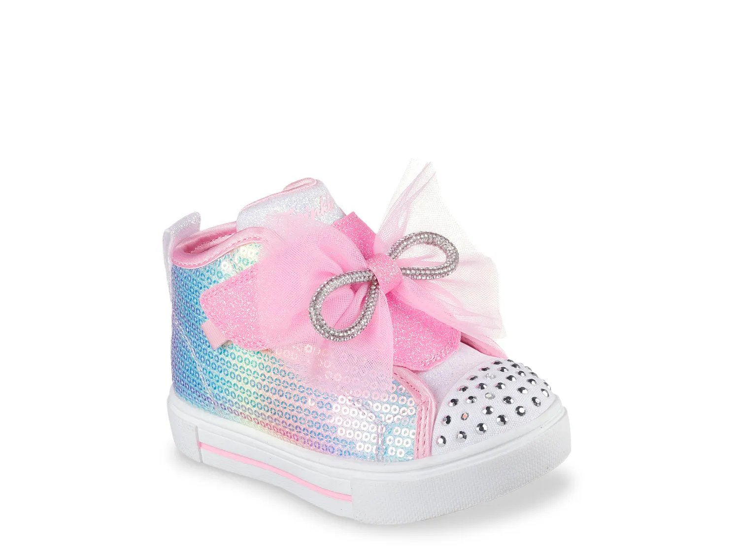 

Кроссовки Skechers Twinkle Sparks Sequins Shimmer Sneaker - Kids', светло-розовый/мультиколор