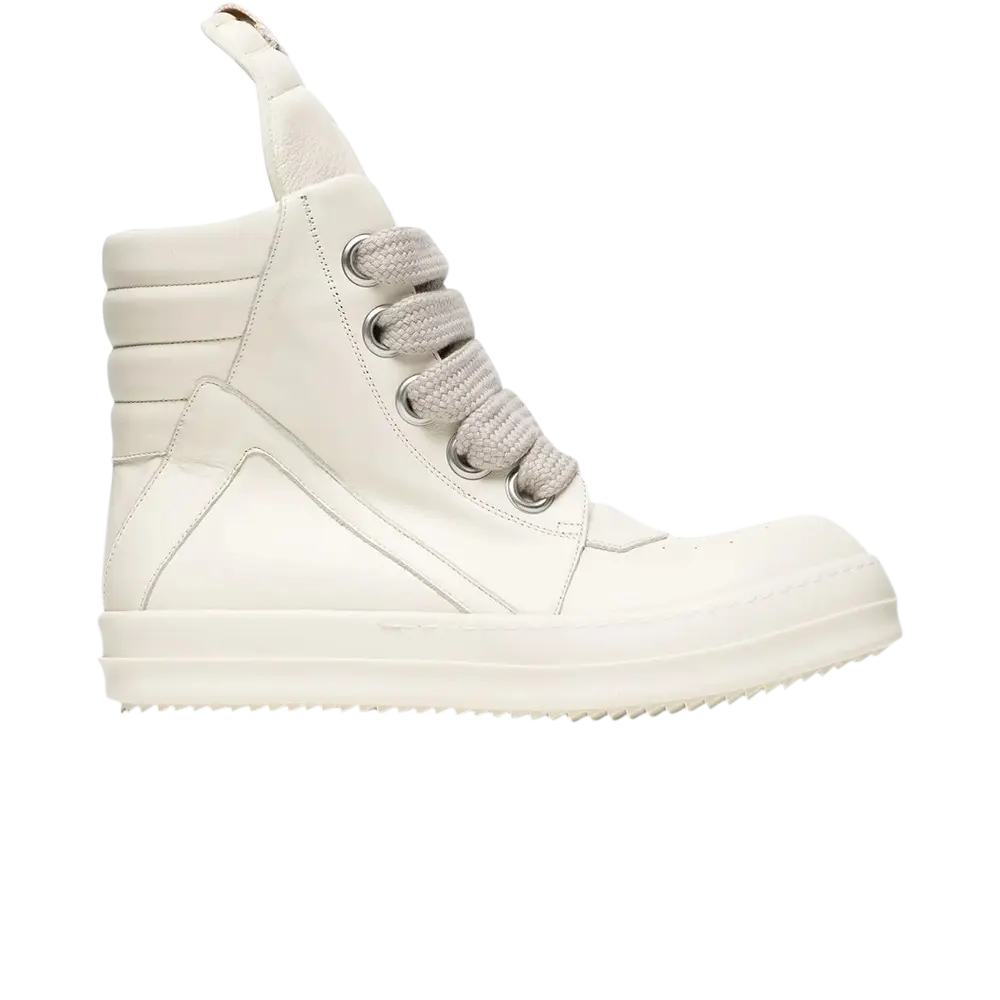 

Высокие кроссовки Rick Owens Geobasket High, белый