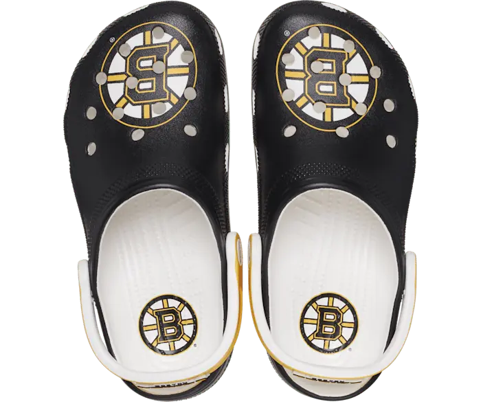 

Классические сабо NHL Boston Bruins Crocs мужские, цвет White