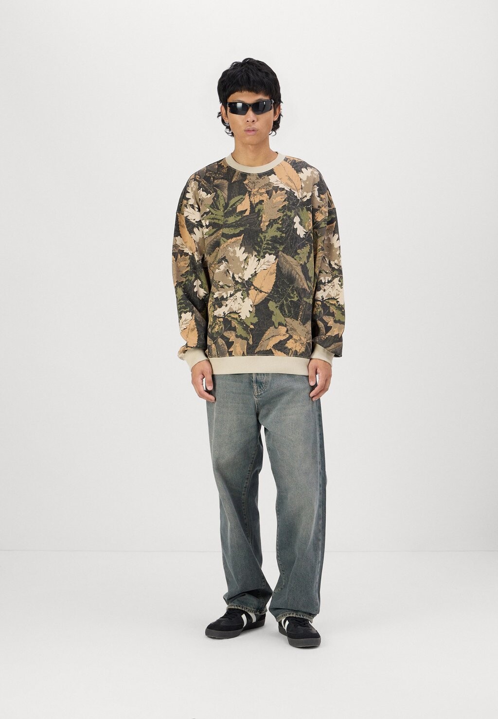 

Толстовка ONSRAIDEN CREW NECK LEAF CAMO Only & Sons, коричневый