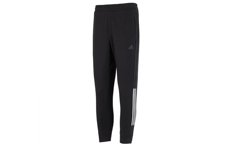 

Трикотажные спортивные штаны мужские черные Adidas, черный