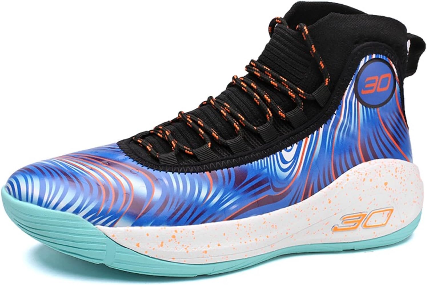 

Мужские дышащие баскетбольные кроссовки на высокой подошве с шнуровкой, амортизирующей поддержкой голеностопа, легкие, мягкие, с нескользящей резиновой подошвой для занятий спортом в помещении и на улице, пробежек, тенниса и волейбола Netehadi