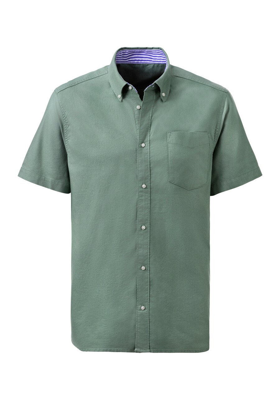 

Рубашка на пуговицах классического кроя H.I.S, зеленый