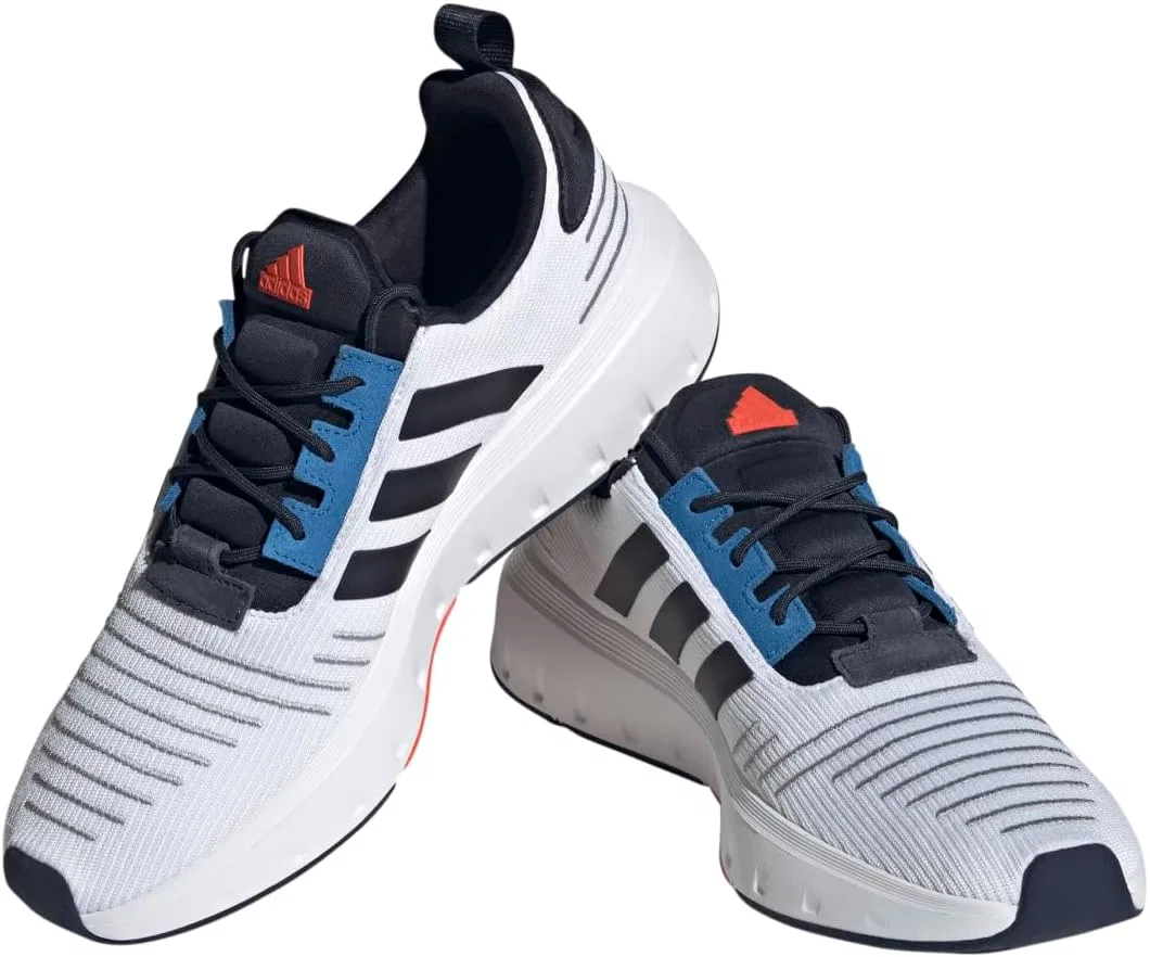 Мужские кроссовки Adidas Swift Run 23 Low (не для футбола), Ftwr White Legend Ink Bright Red — фото 2