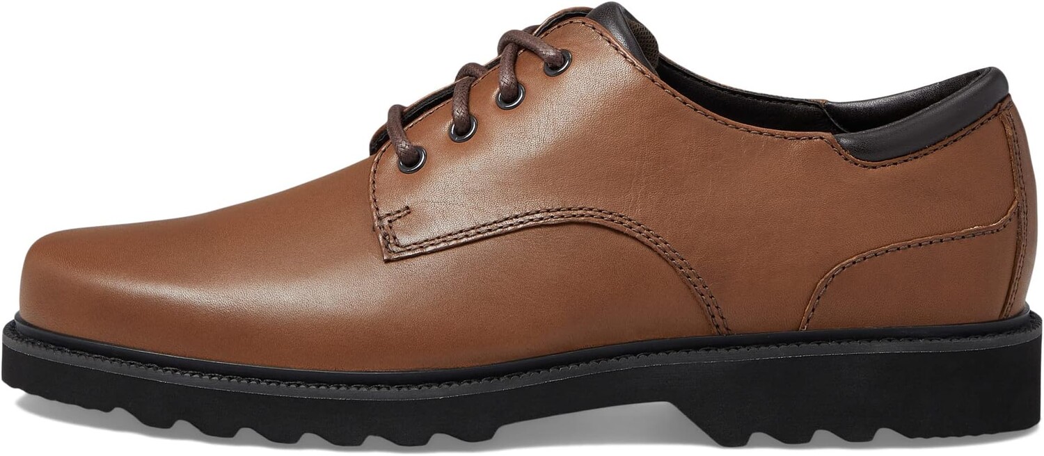 Оксфорды Main Route Northfield Waterproof Rockport, цвет Dark Brown Leather — фото 4