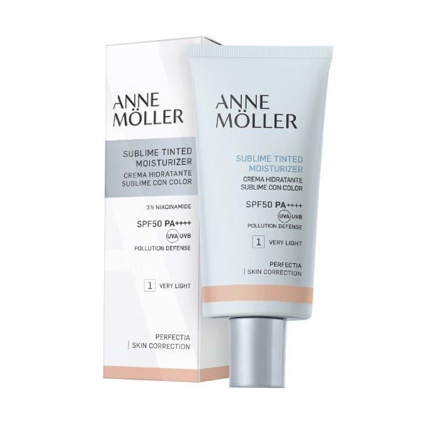 Сыворотка Anne MoLler — Тонированный увлажняющий spf 50 Sublime Tinted Moisturizer, Very Light — фото 2