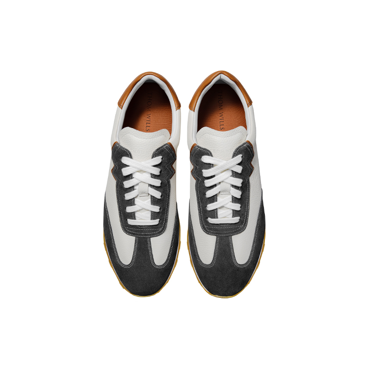 Винтажные универсальные кроссовки Cortez Low Top повседневные мужские темно-серые THOM WILLS — фото 3