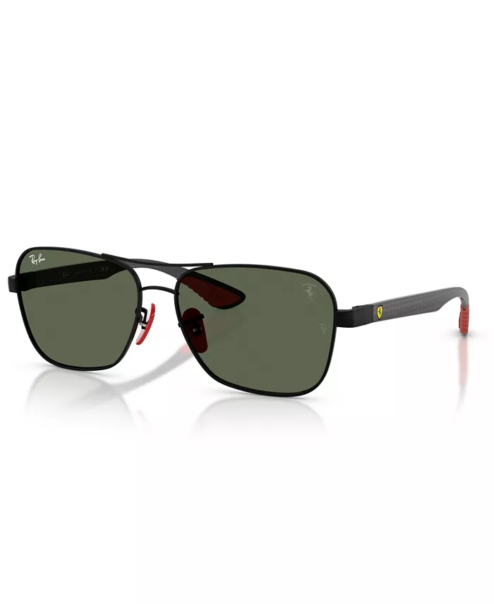 

Унисекс большие солнцезащитные очки, RB4458D Ray-Ban, черный