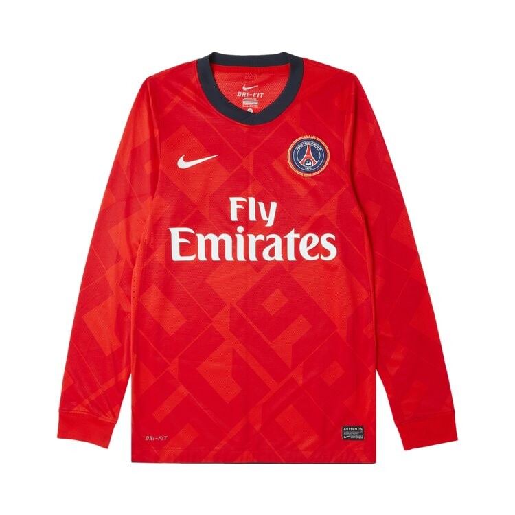 

Джерси Paris Saint-Germain Vintage Paris Saint-Germain Stock Pro Home 'Red', красный