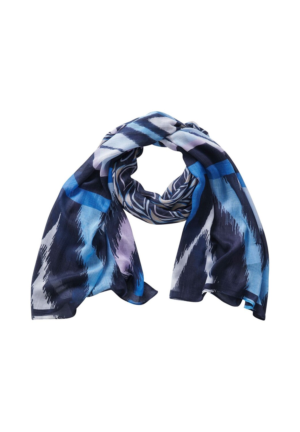 

Базовый шарф с принтом BETTY BARCLAY, цвет Blue Dark Blue Acc