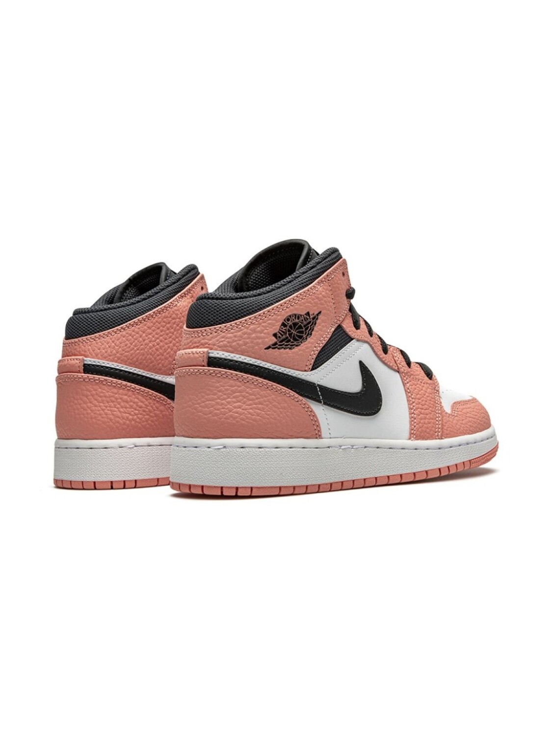 Кроссовки Air Jordan 1 Mid Jordan Kids, розовый — фото 3