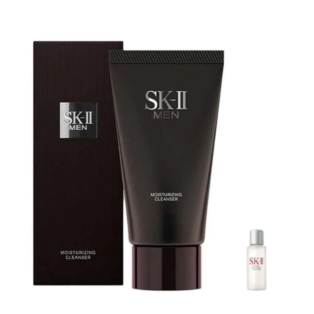 

SK II Amino Acid очищающее средство, пенка для умывания и эссенция набор для ухода за кожей увлажняющий, питающий и очищающий 120г+10мл SK-II